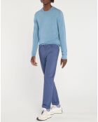 Pantalon en Coton stretch Kuflex bleu vintage